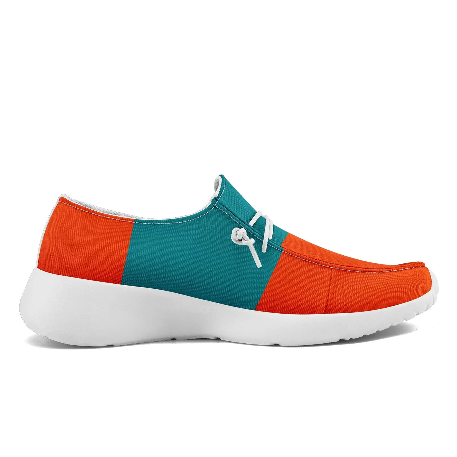 Custom Blue Orange Miami Jacket and Sports Shoes Combo Offer Personalized Combo ZH-D020294-24