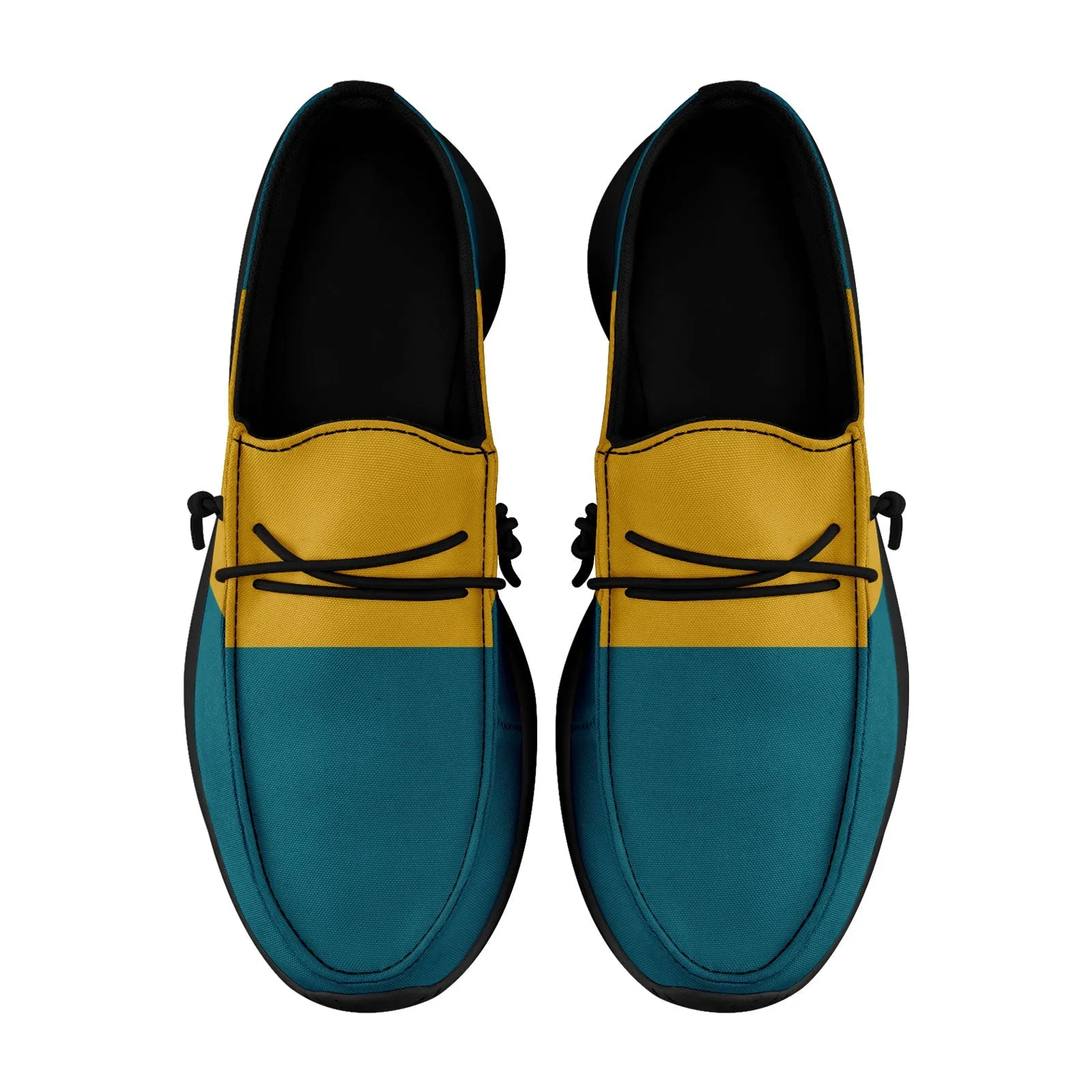 Custom Green Yellow Jacksonville Jacket and Sports Shoes Combo Offer Personalized Combo ZH-D020294-16