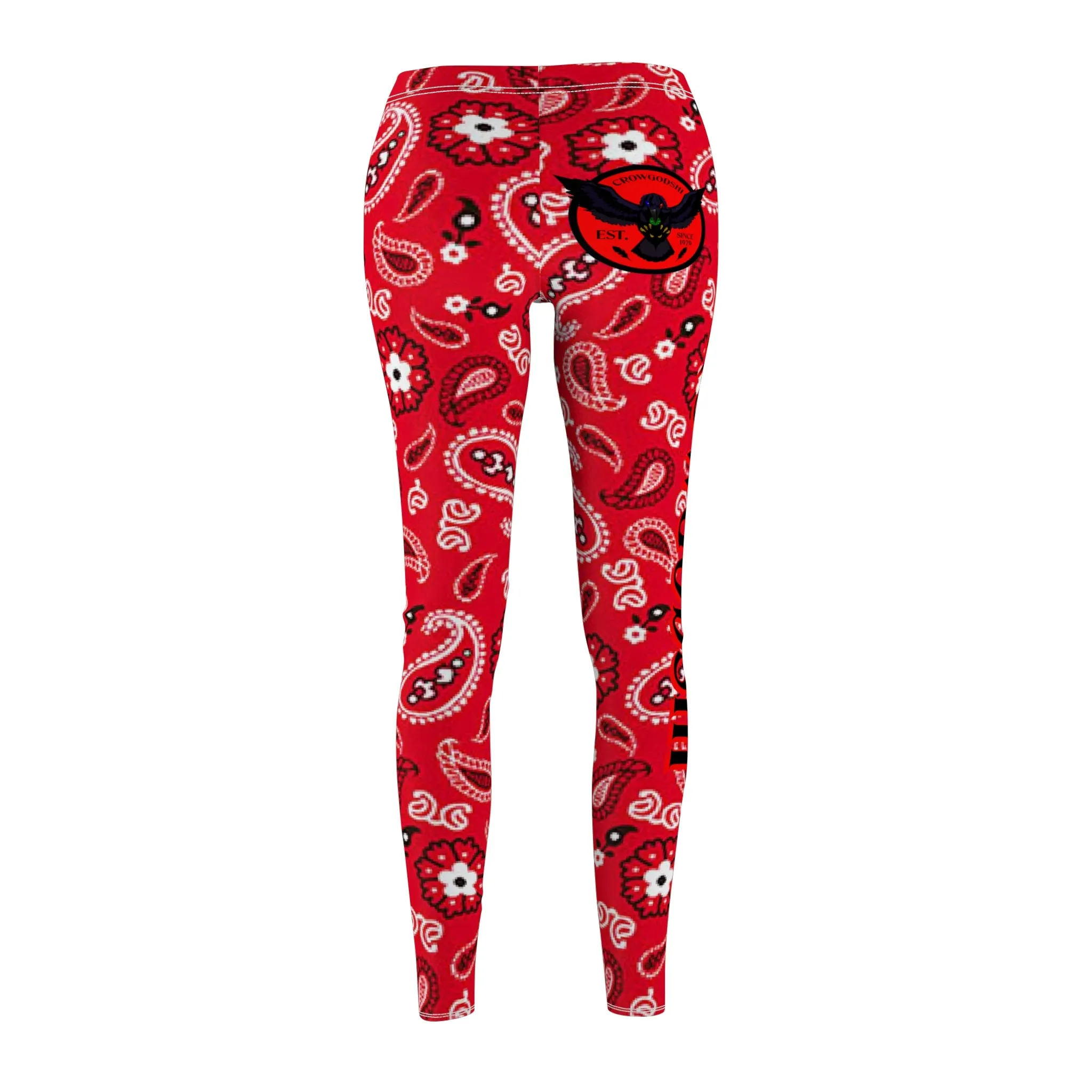Women's Crowgodshi Red Colors Leggings